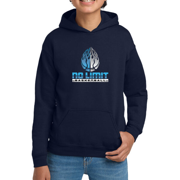 No Limit Basketball Youth Heavy Blend Hooded Sweatshirt Thumbnail