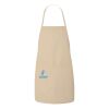 Heather NL2R Long Round Bottom Cotton Twill Apron Thumbnail